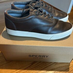 Brown genuine Leather Sperry. Men’s.
